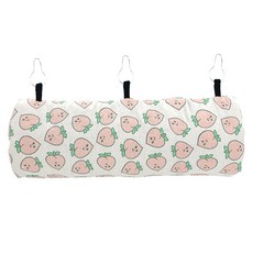 요런개 패턴 포인트 원통 소동물 터널 M, 복숭아, 1개