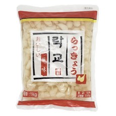 토호식품 락교 파우치, 1kg, 1개
