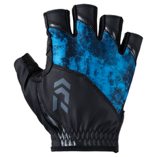 DAIWA 5剪式釣魚手套附乾眼墊雙手配戴套裝 DG-2123, 海底海洋, 1組