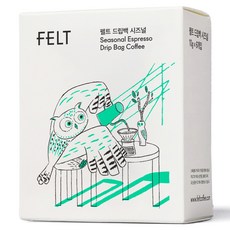 FELT 季節性濾掛咖啡, 10g, 6入, 1個