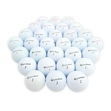 TaylorMade 混合高爾夫二手球 特A+級 42.67mm, 30個, 白色(隨機出貨), 1入