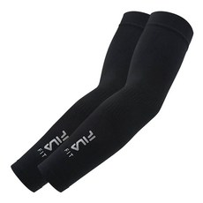 FILA Fit 涼感袖套 2個, 黑色, 1雙