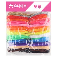 Uniart 細毛根 橡皮筋 20000 10p, 混合顏色, 10個