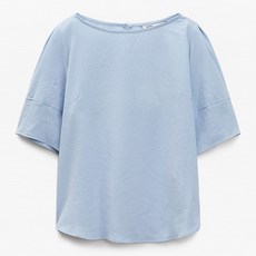 미쏘 여성용 보트넥 블라우스