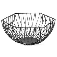 BeurreokMateu 北歐風創意餐桌籃 TYPE 3, 1個, 黑色