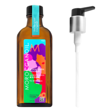 MOROCCANOIL 摩洛哥優油 彩繪版 附髮油壓頭, 100ml, 1組