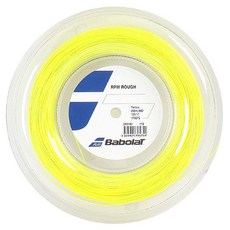 BABOLAT RPM Rough 網球線, 黃色, 1個