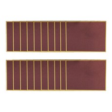 Khohimo 姓名牌 空白告示牌 展示卡 單面型 20入 4W157, 葡萄酒, 1個