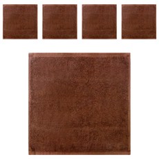 Songwol 松月 New Color 擦手巾 35g, 棕色, 5個