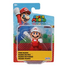 SUPER MARIO 超級瑪利歐 任天堂瑪利歐 6.35cm 火焰瑪利歐公仔 78279, 1個