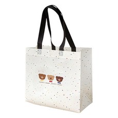 Maket Gamseong 小熊商店購物手提包 小, 混色, 10個