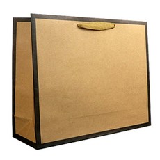 Maket Gamseong Edge 素色橫式購物紙袋 中, 20個, 牛皮紙