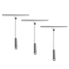 World Clean 長柄旋轉快速刮水器, 灰色, 3個