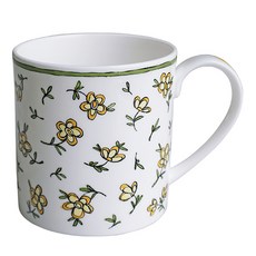 Twig NEWYORK 雛菊鏈綻放馬克杯 350ml, 1個, 混合色