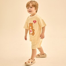 Care Bears 兒童用 Care Bears 基本款短袖上下套裝
