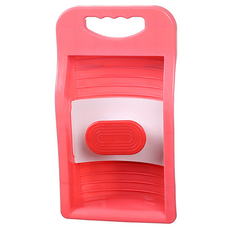 Toppia 可愛襪子洗衣板 基本款, 紅色, 1個