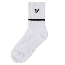 Volvik 女用VBDB中筒高爾夫襪, 1個, 白色