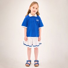 JELISPOON 女童運動風網球褲裙套裝