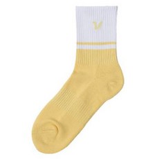 Volvik VBDB 女用中筒高爾夫襪, 1個, 黃色