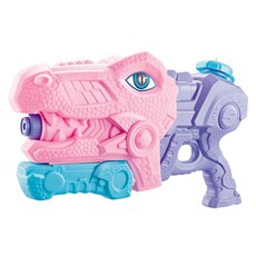 Byeolnim Toys 恐龍大容量強力情侶水槍 中型, 暴龍粉紅色