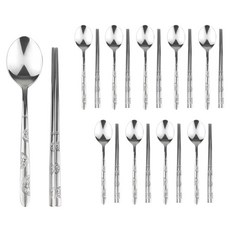 Kitchen Neo 304ST 兒童餐具組, 單一顏色, 湯匙 + 筷子, 10套