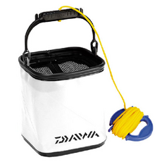 DAIWA Mizukumi Ikashi 折疊水桶 M23CM(H), 白色