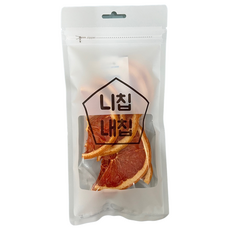 바삭하게 말린 건조자몽 반절컷, 20g, 1개