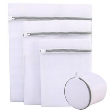 Hyper 安心網眼洗衣袋 大 50 x 60 cm + 中型 40 x 50 cm + 小型 30 x 40 cm + 內衣專用 15 x 16 cm 套組, 單一顏色, 1套