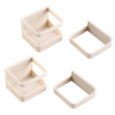 Bonaraon 壁掛式雨傘架, 2個, 03 象牙白