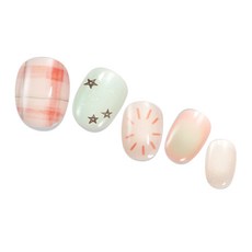 Gelato factory Solar Gel 美甲片組, 1個, 野餐