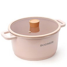 BODNER 電磁爐鍋, 28cm, 1個, Rosa