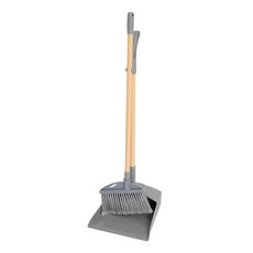 Clean Mate 可折疊單手掃帚+畚箕組, 1套, 混合顏色