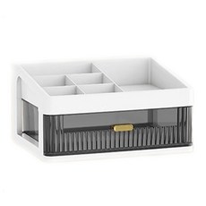 Khohimo 辦公用書桌文件整理收納盒 4W213, 單一顏色, 1層