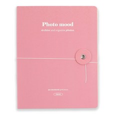 리코즈 4X6 미니 포켓 앨범, 샌드핑크, 20매