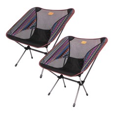 BUCK703 感性露營輕量露營椅, 混色, 2個