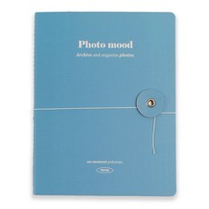 리코즈 4X6 미니 포켓 앨범, 스카이블루, 20매