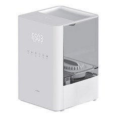 BOMANN 超音波溫熱複合式大容量加濕器 6L, HF6330W, 白色