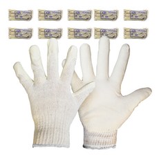 GUARDMAN 半塗層手套 白色 雙手套組, 100套