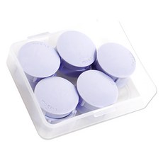 무광 파스텔 자석 중, 보라, 10개