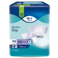 TENA 添寧 Maxi 夜用成人紙尿褲 男女通用, 大型, 9入, 1個