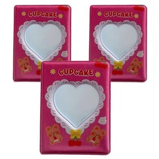 마켓감성 폴라로이드 사진 앨범 8.5 x 11 cm 3p, 로즈, 16매