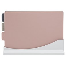 EASY&FREE 每日簡約1號砧板3件+支架組, 1套, 砧板3件+支架