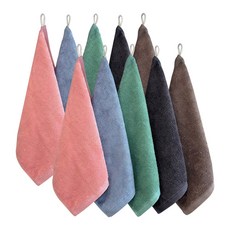 From Cotton 40支精梳棉掛環擦手巾 65g, 混色, 10個