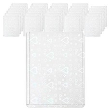 마켓감성 문구 포토카드 슬리브 50p, 레이저러브