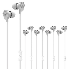 고양이발 테블릿 컴퓨터 이어폰 5p, GSDUN, 화이트