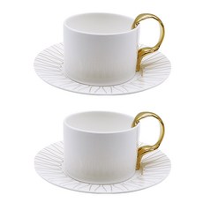 Twig NEWYORK 餐具叉子茶杯雙人組, 1套, 混色