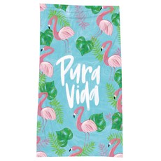 UNHEVE 野餐海灘巾 130 x 80 cm, 1個, 02 紅鶴