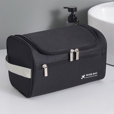 Elsso 旅行用帆布皮革多用途收納包