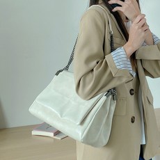 엘쏘 여성용 클래식 체인 숄더백