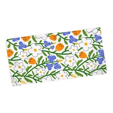 Allode 印花沙灘毛巾 80 x 160cm, 1個, 12 新鮮雛菊